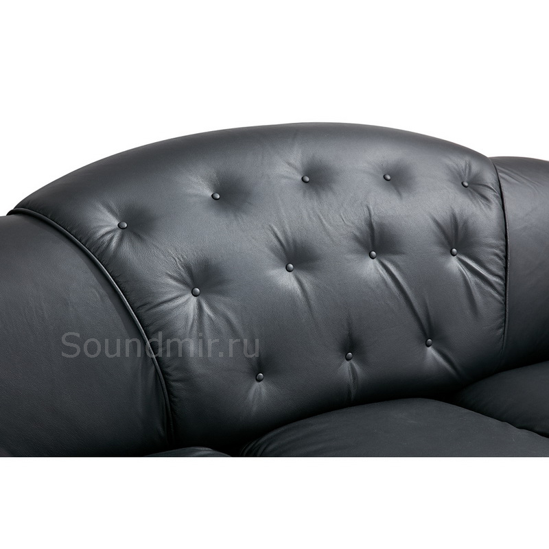 Meubiliar Classic Versace диван черный (2м)
